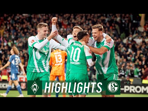 SV Sport Verein Werder Bremen 2-1 FC Schalke 04 Ge...