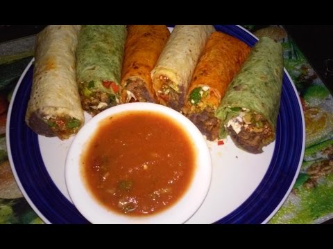 Como Hacer Burritos Mexicanos Super Riquisimos