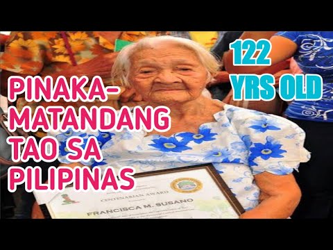 Oldest Living Person In The Philippines Is Lola Francisca Susano