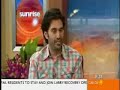 Break up on live morning tv