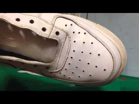 how to whiten air force one soles