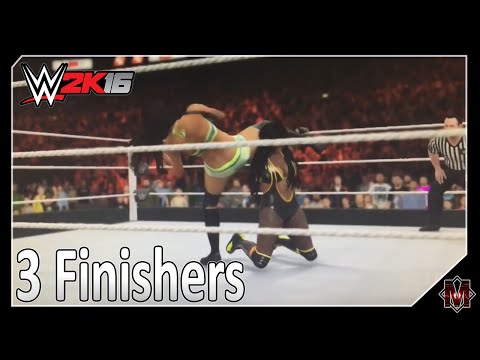 WWE 2K16 - 3 Finishers