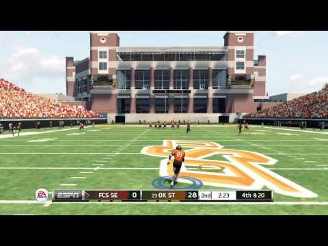 Barry Sanders - 10TDs, 600+yds - NCAA Football 13 Heisman Challenge Gameplay