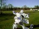 Aluminum foil man