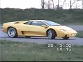 Derrape de un Lamborghini Diablo Derrape de un Lamborghini Diablo