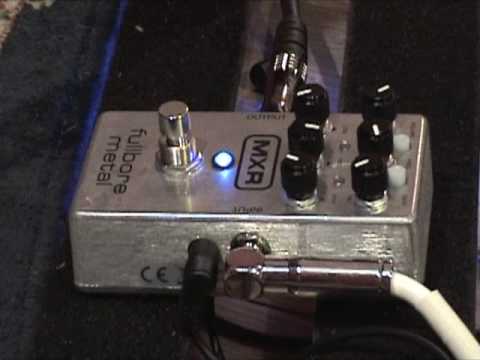 gearmanndude Fullbore Metal guitar effects pedal d