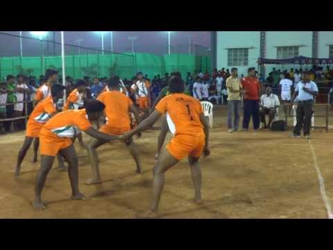 kabaddi ties 2014 kongu engg PRI Vs kalaignar karunanithi engg CBE