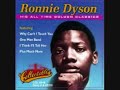 Ronnie Dyson-Lady In Red