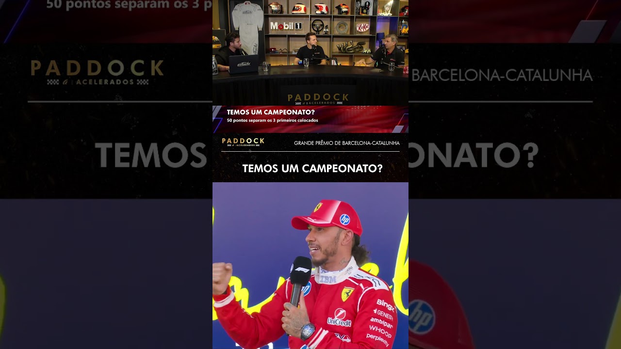 TEMOS UM CAMPEONATO NA F1? 🏎️🏁