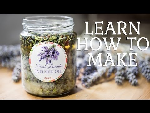 how to make lavender oil