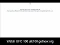 UFC 106 Antonio Rogerio Nogueira vs Luiz Cane fight video