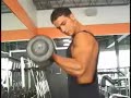 Bodybuilders Lance Johnson and Kyle Cavnar train biceps at a Dallas gym. See more of Lance and Kyle in the DVD -- Guns  Dallas 2004 -- available at MostMuscular.com