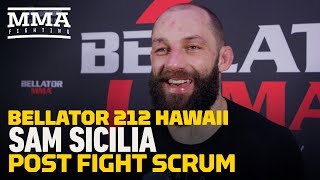 Bellator 212: Sam Sicilia Reveals He 'Blew' Knee Bursa Sac Prior To Derek Campos Fight by MMA Fighting