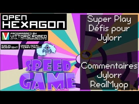 speed - Speed Game Hors-série sur Open Hexagon, version gratuite et ouvert de Super Haxagon. Un live en compagnie de Jylorr qui réalisera des performances incroyables en terme de réflexes et de...