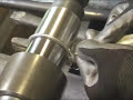 Hand-Spinning a Pewter Baby Cup on a Lathe