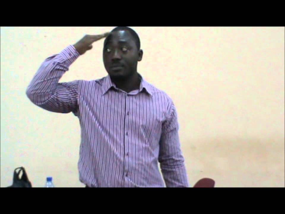 Video extract  Sign Language Training at the Ridge Hospital Accra