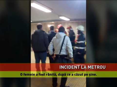 Incident la metrou