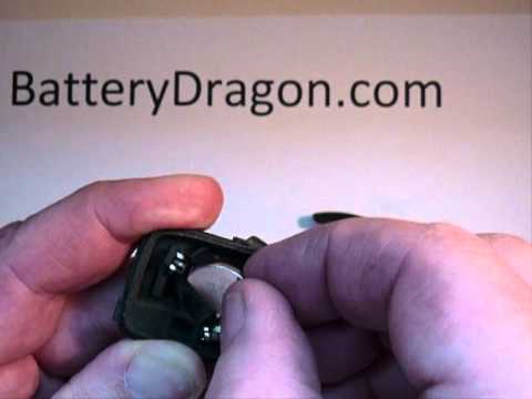 How to replace Ford key battery