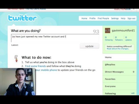 how to new twitter account