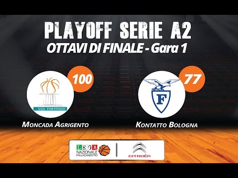 A2 Playoff - Ottavi Gara1, gli highlights di Agrigento-Fortitudo Bologna