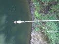 Sara bungees in Nanaimo