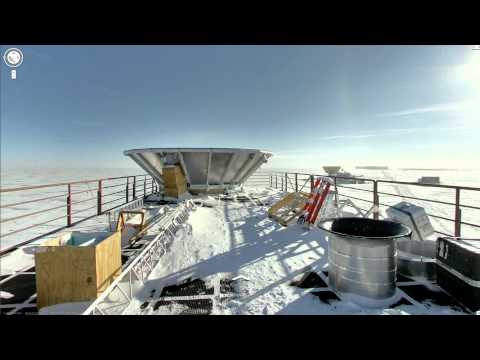 Antarctica op Google Maps