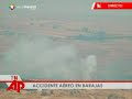 Raw Video: Plane Swerves of Madrid Runway