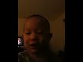 Baby hits camera
