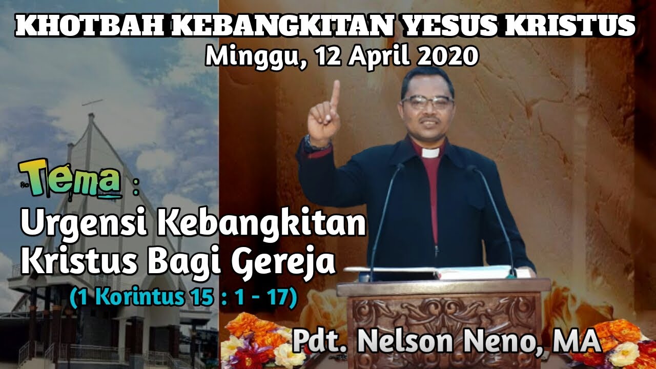 URGENSI KEBANGKITAN KRISTUS BAGI GEREJA