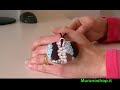 Collana con pendente in vetro di Murano