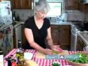 Traditional Italian Recipes : Cutting Asparagus For a Traditional Italian Arugula Salad