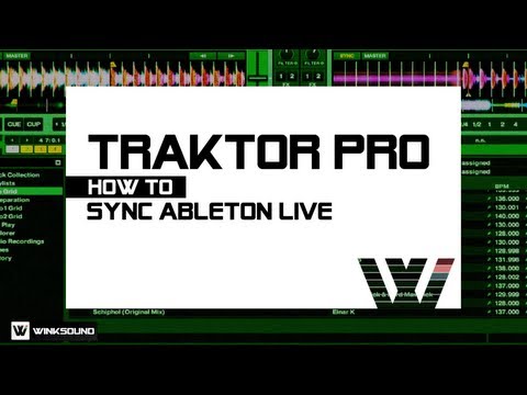 how to sync ableton live and traktor