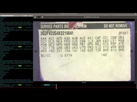 4th Gen Camaro Vin and RPO Decoder