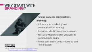 Why Start with Branding? Why Start with Branding?