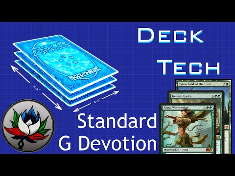 Mono Green Devotion Standard Deck Tech -- M15!