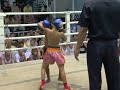 Yodsamart (Tiger Muay Thai) wins fight at Bangla Stadium