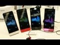 Sony Xperia GX & SX smartphones - docomo summer 2012 #DigInfo