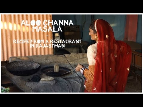 Aloo channa masala - Masala z brambor a cizrny