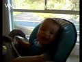 baby laughing really hard