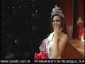 MISS NICARAGUA 2007. CORONACION