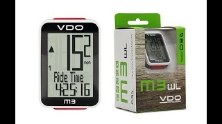 VDO M3 WL  bike computer