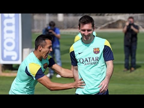 Final training session before the final (Valencia)
