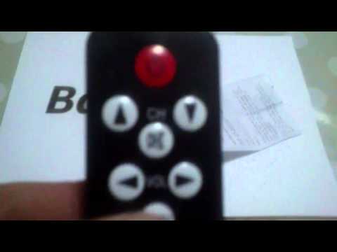 Umboxing y demostración - Mini mando universal De banggood .com