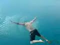 Extreme Spr�nge (20 Meter Kran)