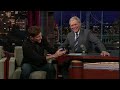 LETTERMAN 2/18/08 - Dennis Quaid (Vantage Point)