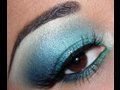 Hello Kitty Turquoise/Teal with Glitter Tutorial!!