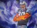 Julius Peppers painting Julius Peppers painting