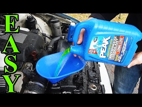 how to flush the cooling system on a car