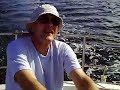 John and Rosie aboard Robin in Florida Keys