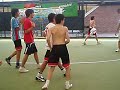 el plata fc campeon del torneo sapuka clausura 05!! carlitos gonzalez en esta oportunidad le tapa el penal a barcel�, y se desata el festejo...